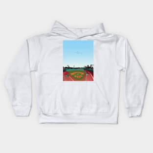 Fenway Park Illustration Kids Hoodie